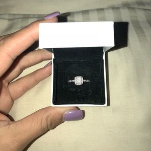 Rose gold pandora ring